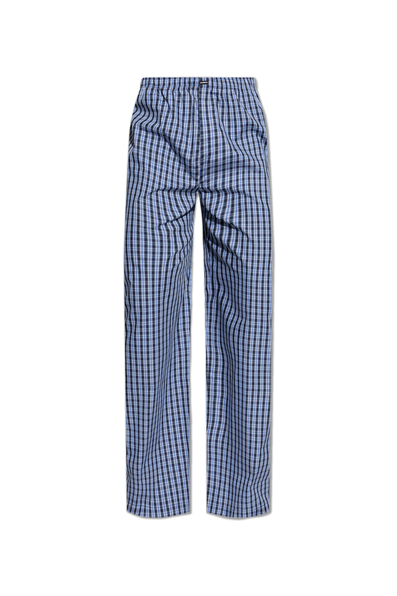 VETEMENTS Plaid pants | Men's | Vitkac